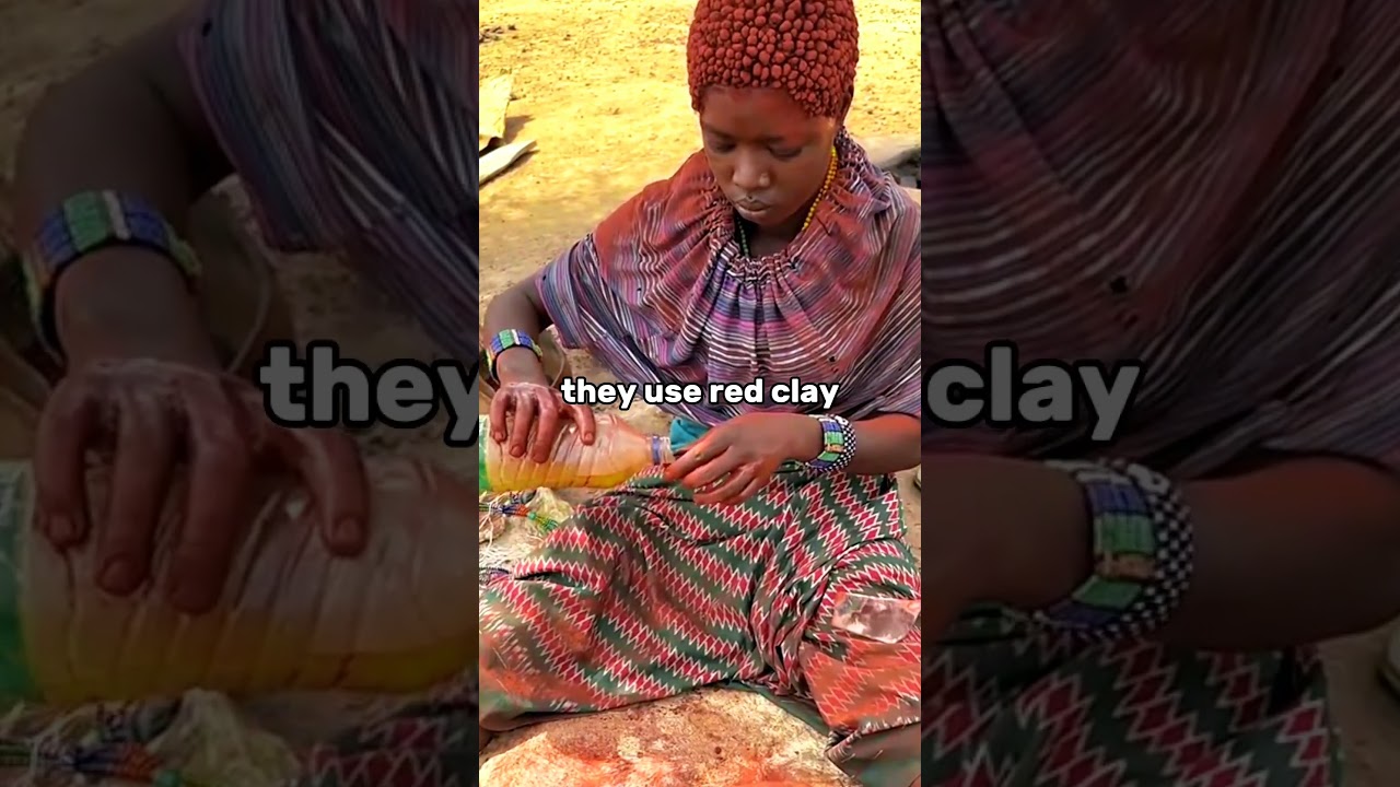 The red clay hair style #triballife #shortvideo #short