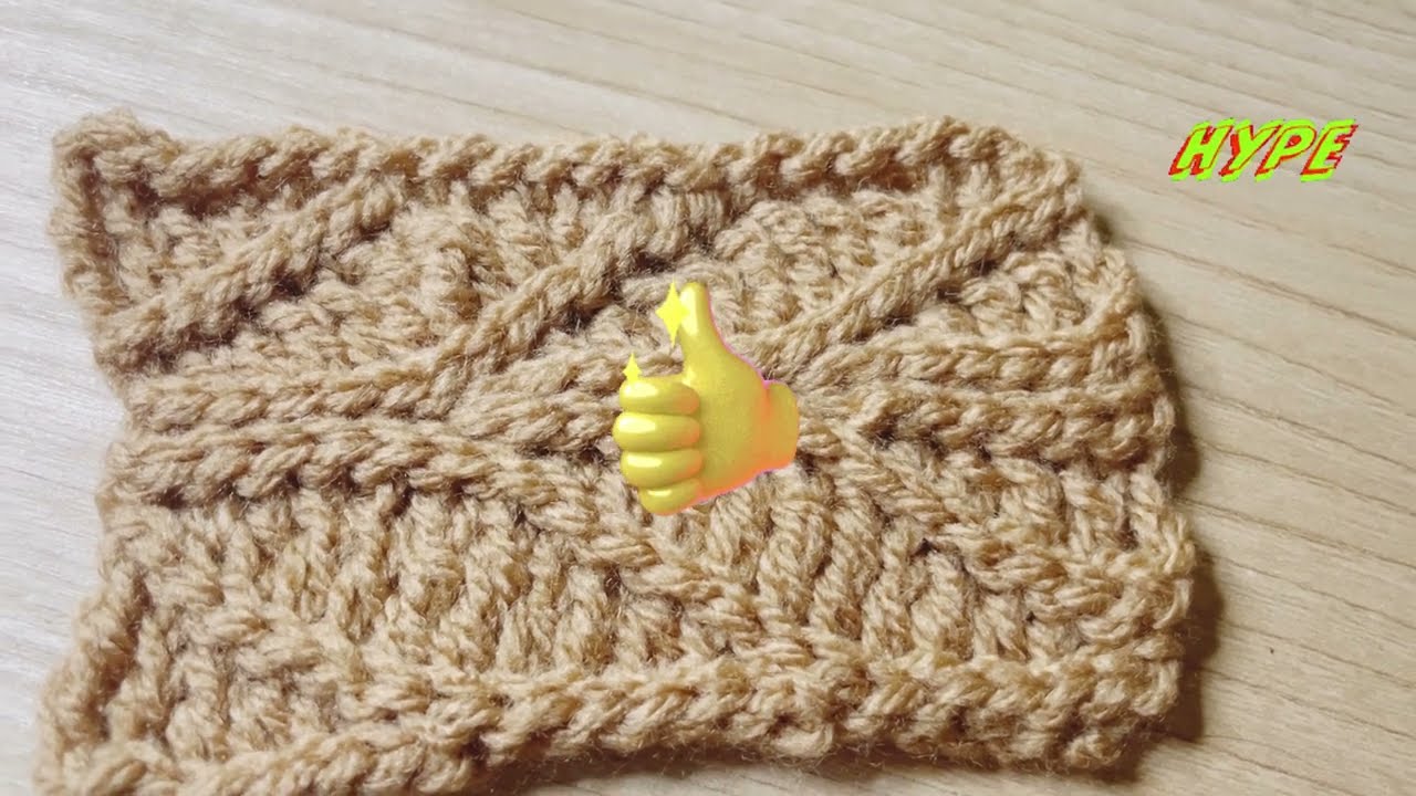 Punto Brioches crochet per principianti 