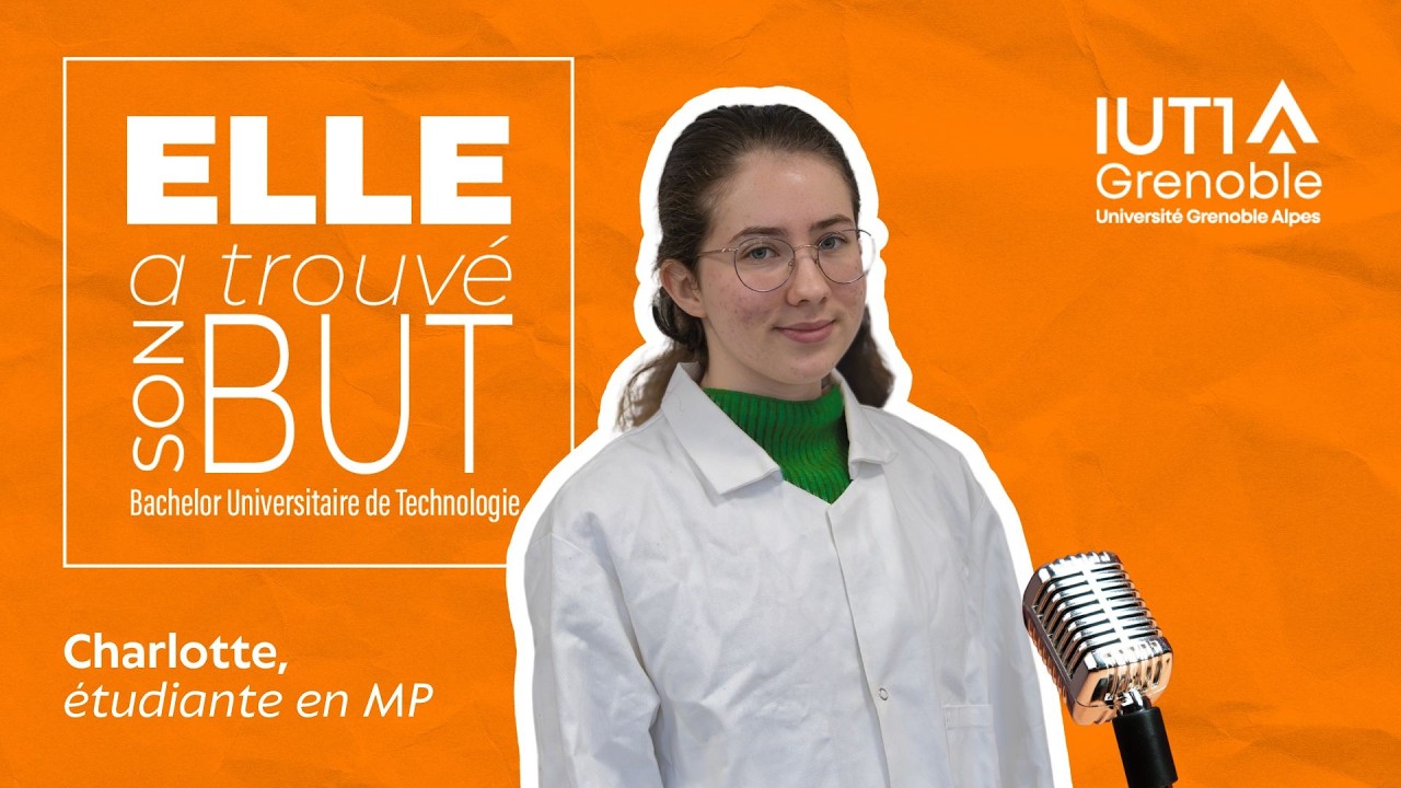 Elle a trouvé son BUT : Charlotte - BUT MP