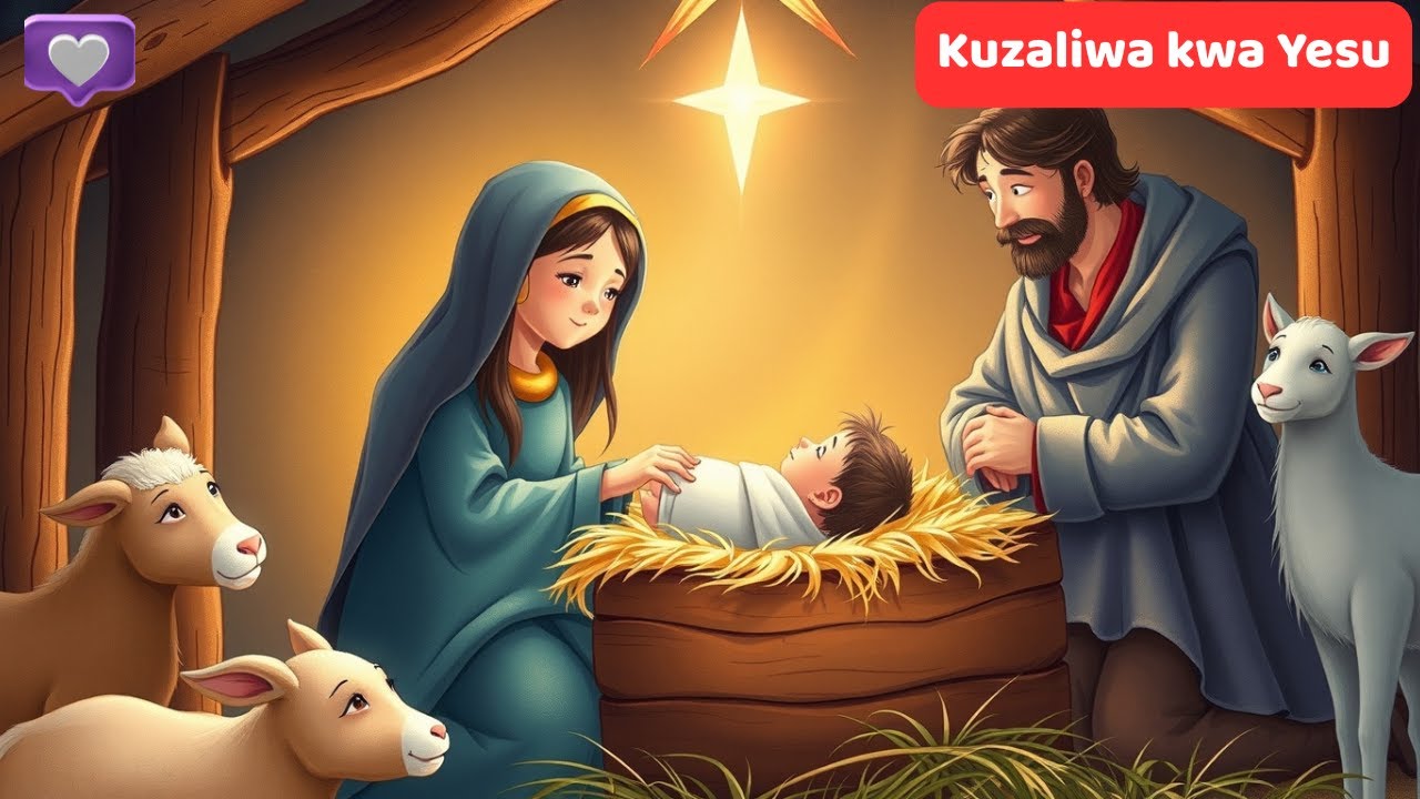 Hadithi ya Kuzaliwa kwa Yesu kwa Watoto| Hadithi za Biblia kwa Watoto