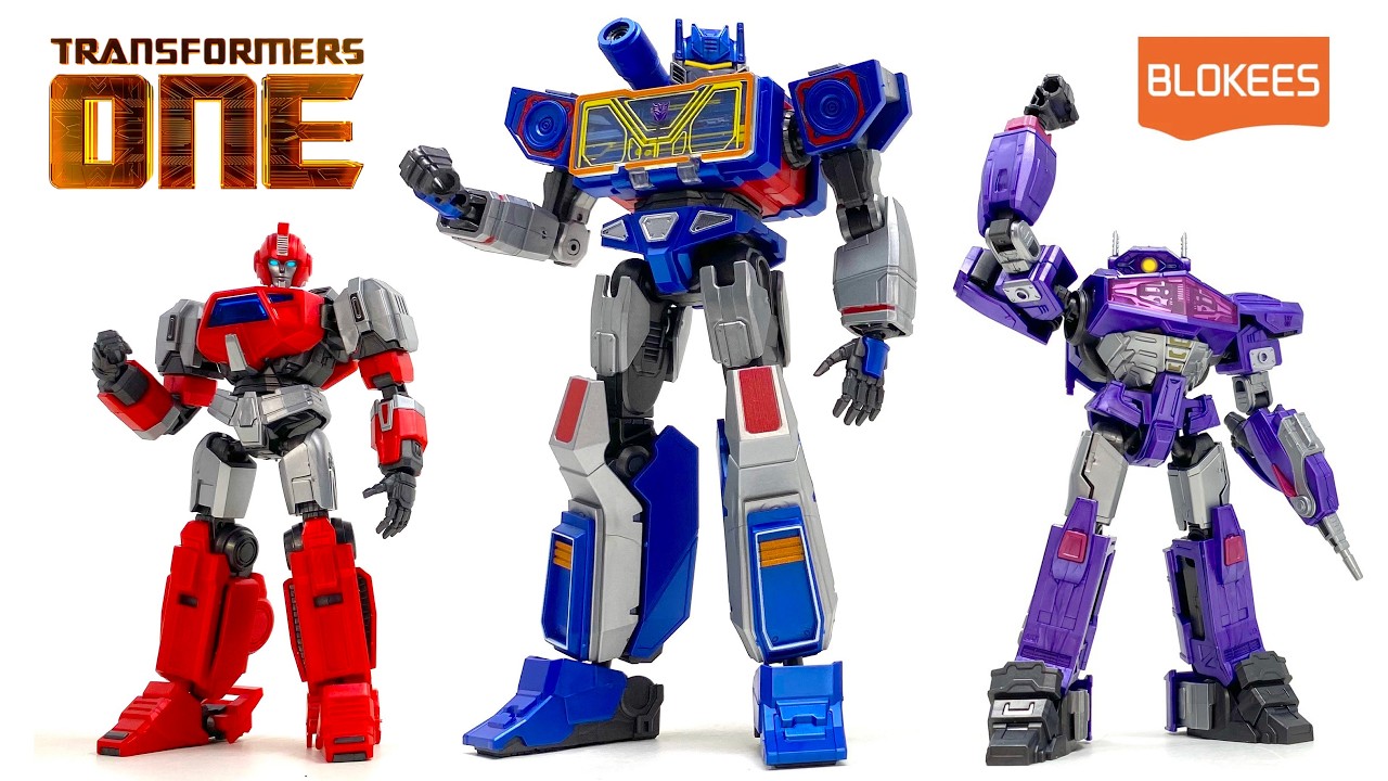 The CHEAPEST Transformers ONE Figures?! BLOKEES Classic Class SHOCKWAVE, SOUNDWAVE & IRONHIDE Review