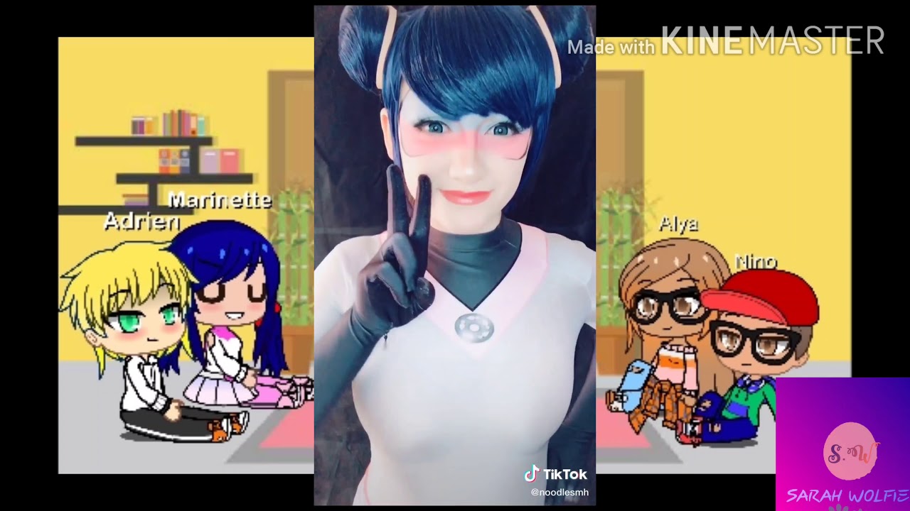 Miraculous ladybug react to tiktok