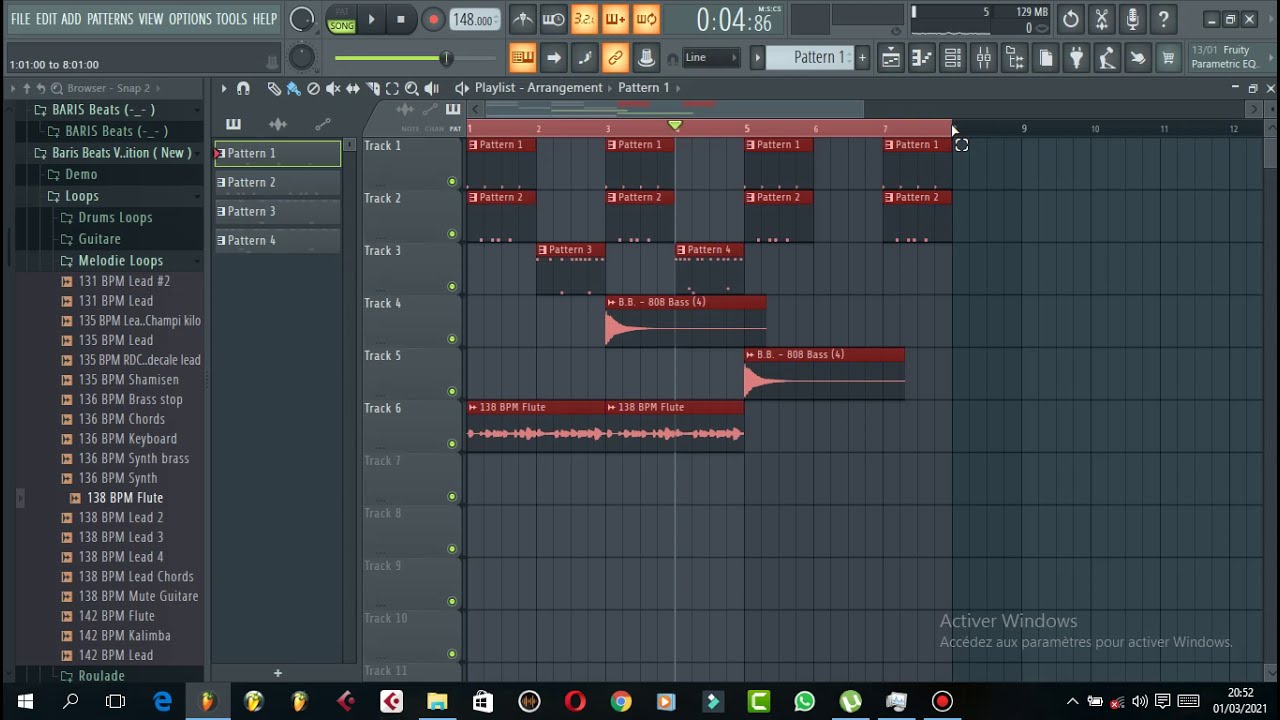 COMMENT FAIRE LES ROULADES COUPER DECALER AVEC OU SANS CLAVIER MIDI [ BARIS BEATS ] 