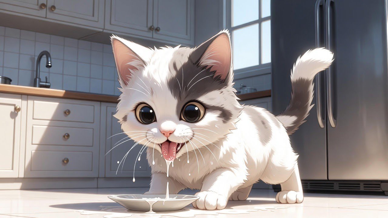 The Cat Song | Meow Meow Song for Kids 