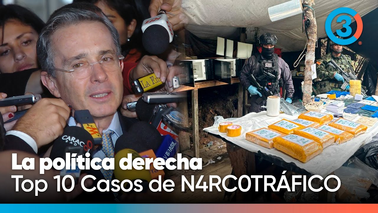 El Uribismo y el N4RC0TR4FlC0 | Top 10 casos que exponen la N4RC0 política en la 