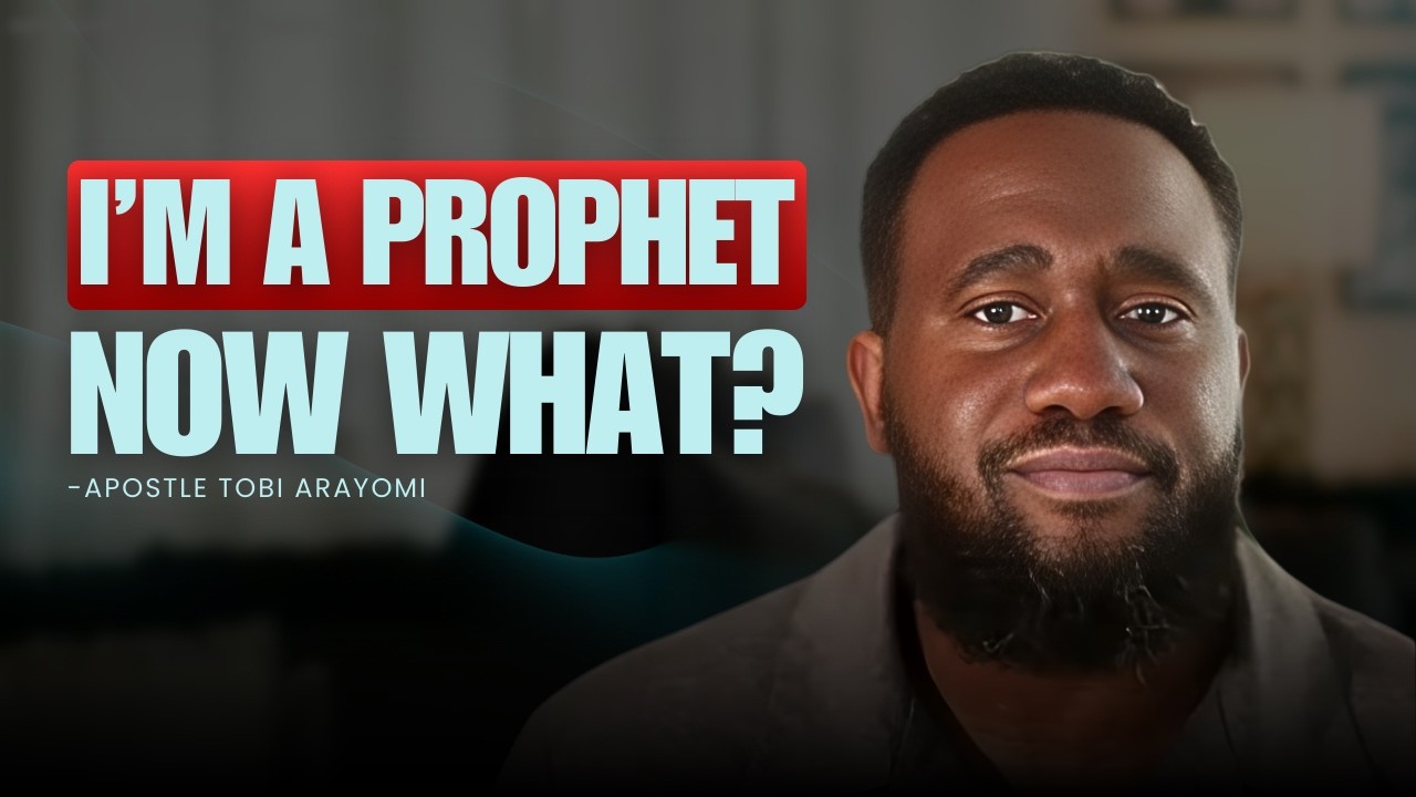 God Showed Me Im a Prophet, Now What? | Tobi Arayomi