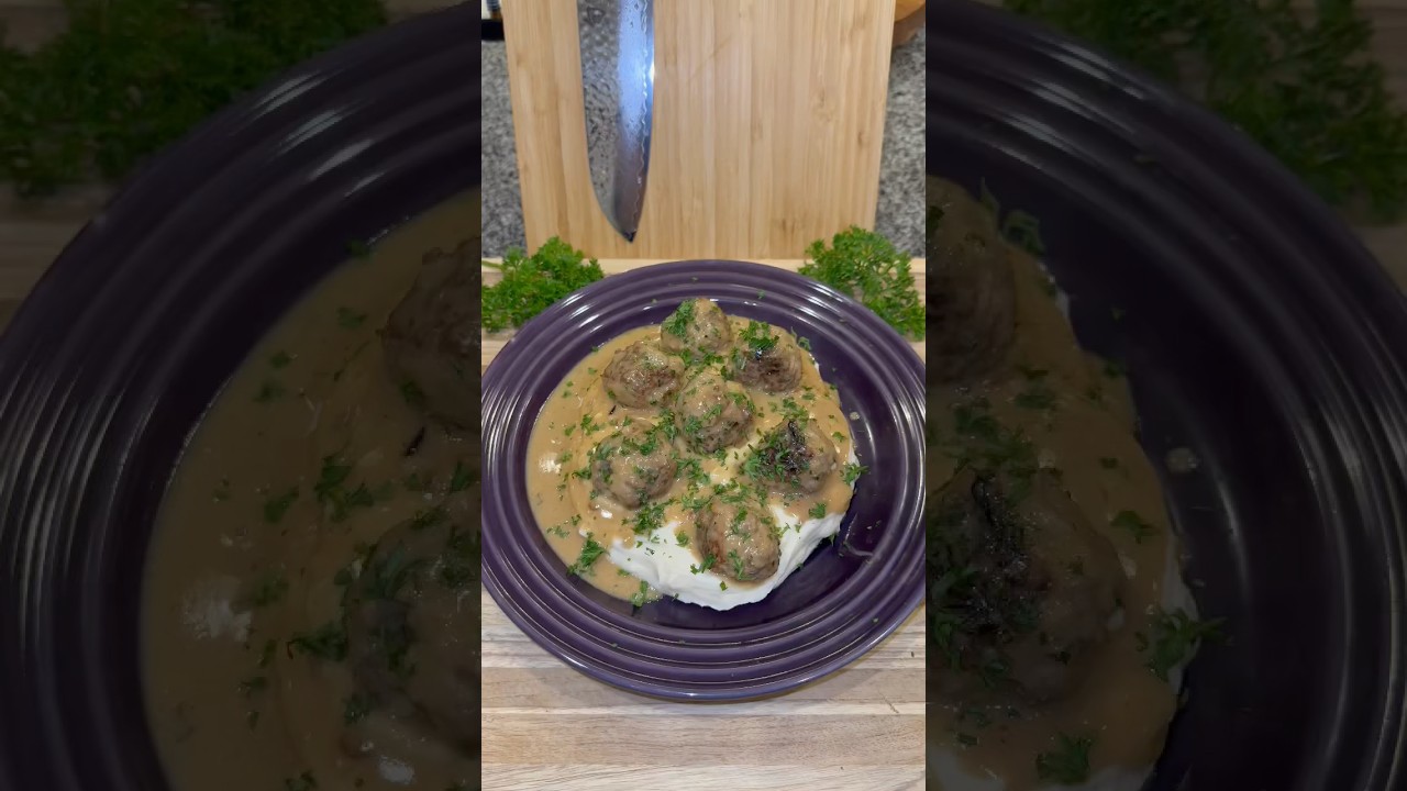 My Swedish Mom&rsquo;s Swedish Meatball recipe&hearts;️ #recipe #food #dinner #cooking