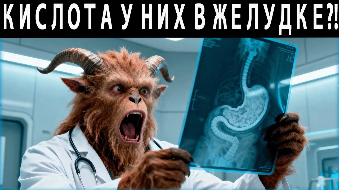 Инопланетные студенты в ужасе, узнав, как люди переваривают пищу
