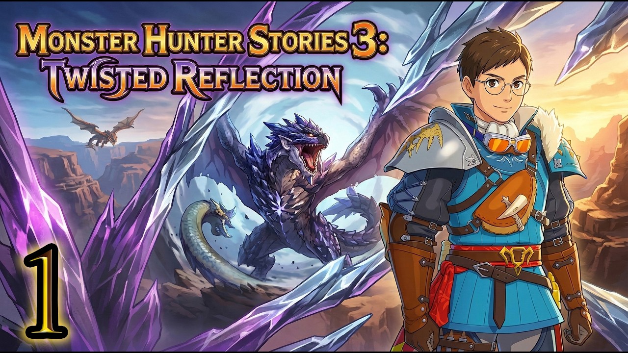 Leveln, Espinas Kill?! und ANFANG 🐉 | Monster Hunter Stories 3: Twisted Reflection [Longplay #01]