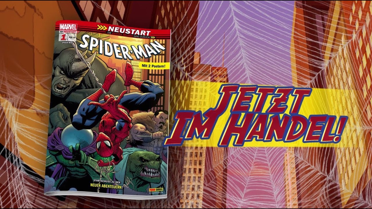 Marvel Neustart: Der Start der neuen Spider-Man Comic-Reihe (Spot)