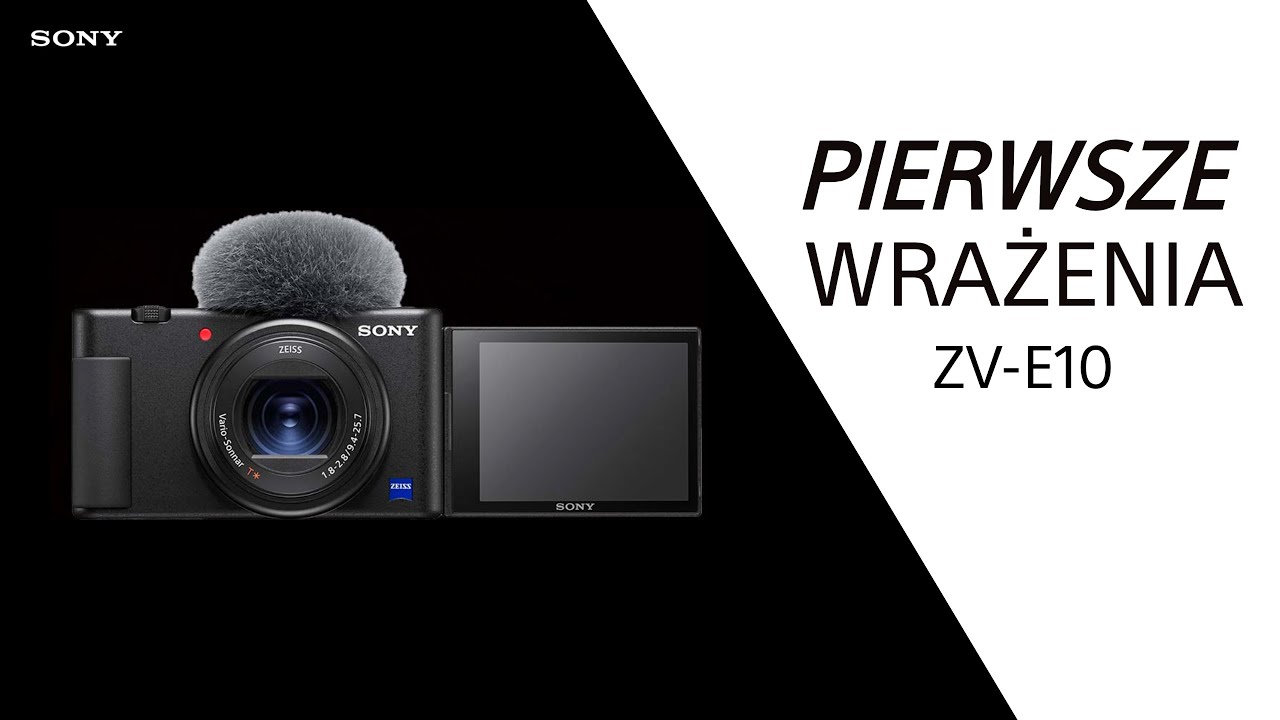ZV-E10 - aparat do wideoblog&oacute;w z wymiennymi obiektywami