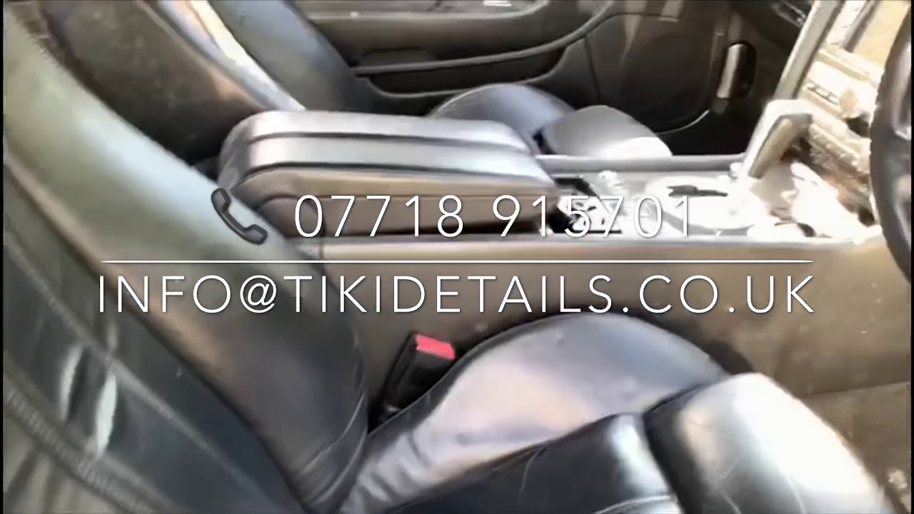 Bentley Interior Clean & Protection Tiki Details