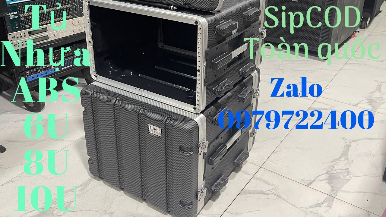 Tủ âm thanh nhựa ABS 6U 8U 10U LH 0908772400