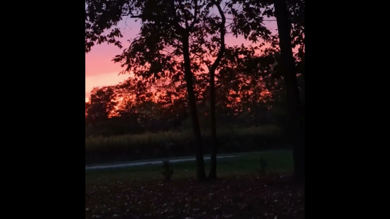 The sunset yesterday had me 😮