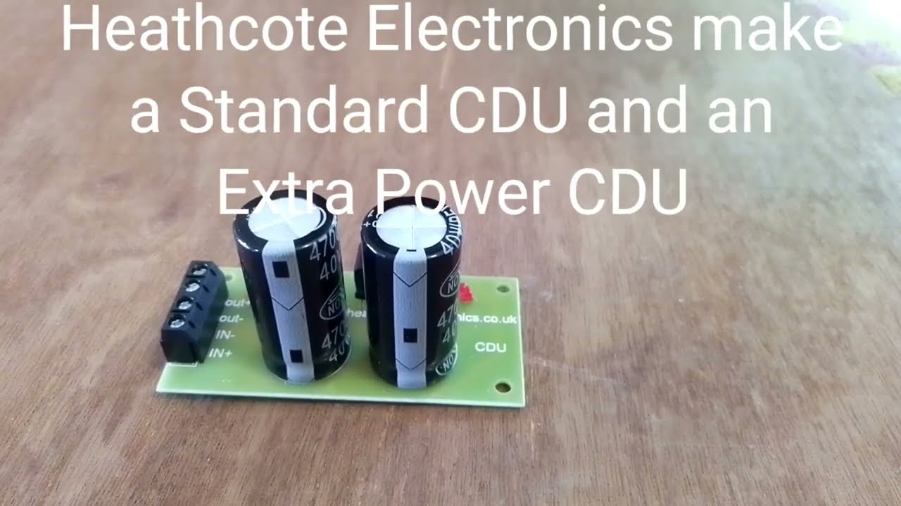 C D U - Capacitor Discharge Unit Explained.