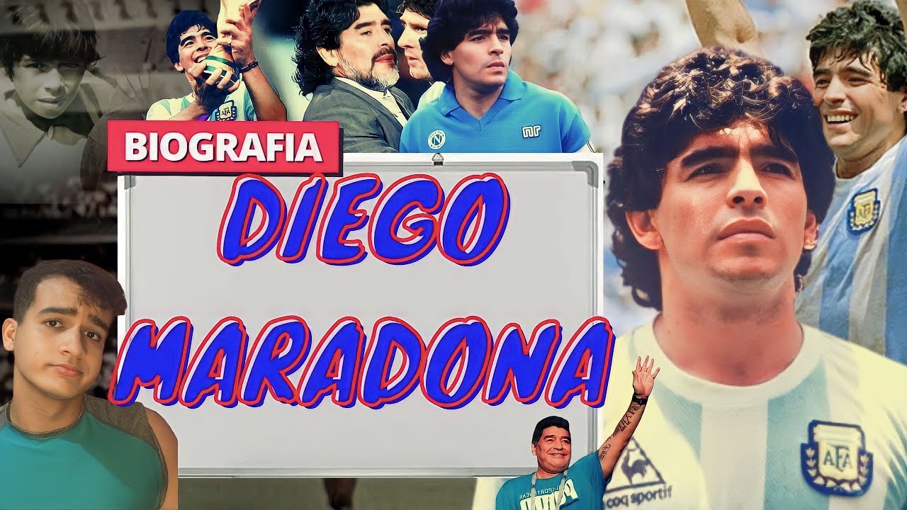 a BIOGRAFIA de DIEGO MARADONA- Um Gênio, Que fazia magia em CAMPO