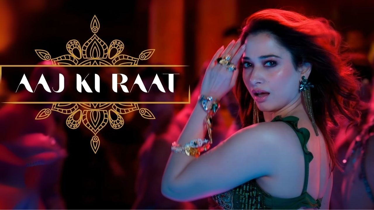 Aaj ki Raat (Lyrical) Stree 2 | Tamannaah | Rajkummar Rao | Sachin-Jigar | Madhubanti