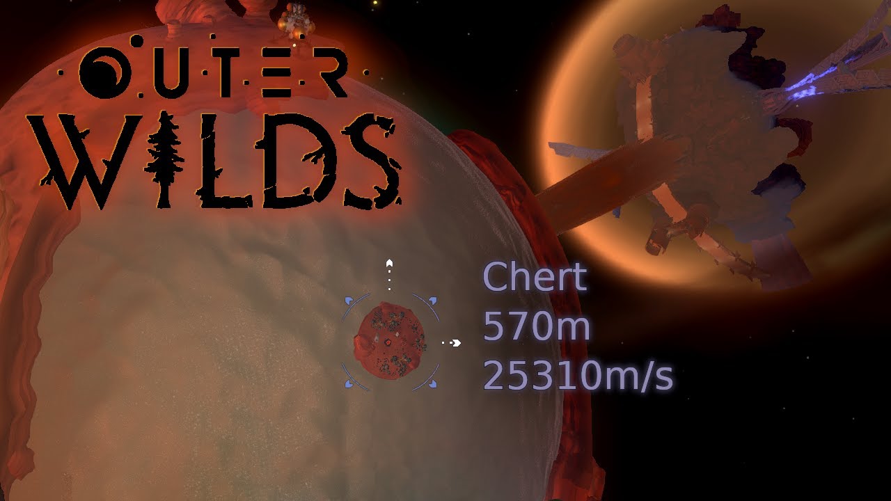 Planet Crashing - Stupid Stunts in Outer Wilds