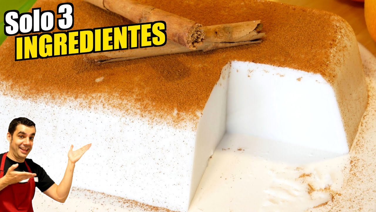 🥥🍮 Tembleque Puertorriqueño: La Receta Más Fácil y Rica del Mundo 3 Ingredientes, Golosolandia # 909