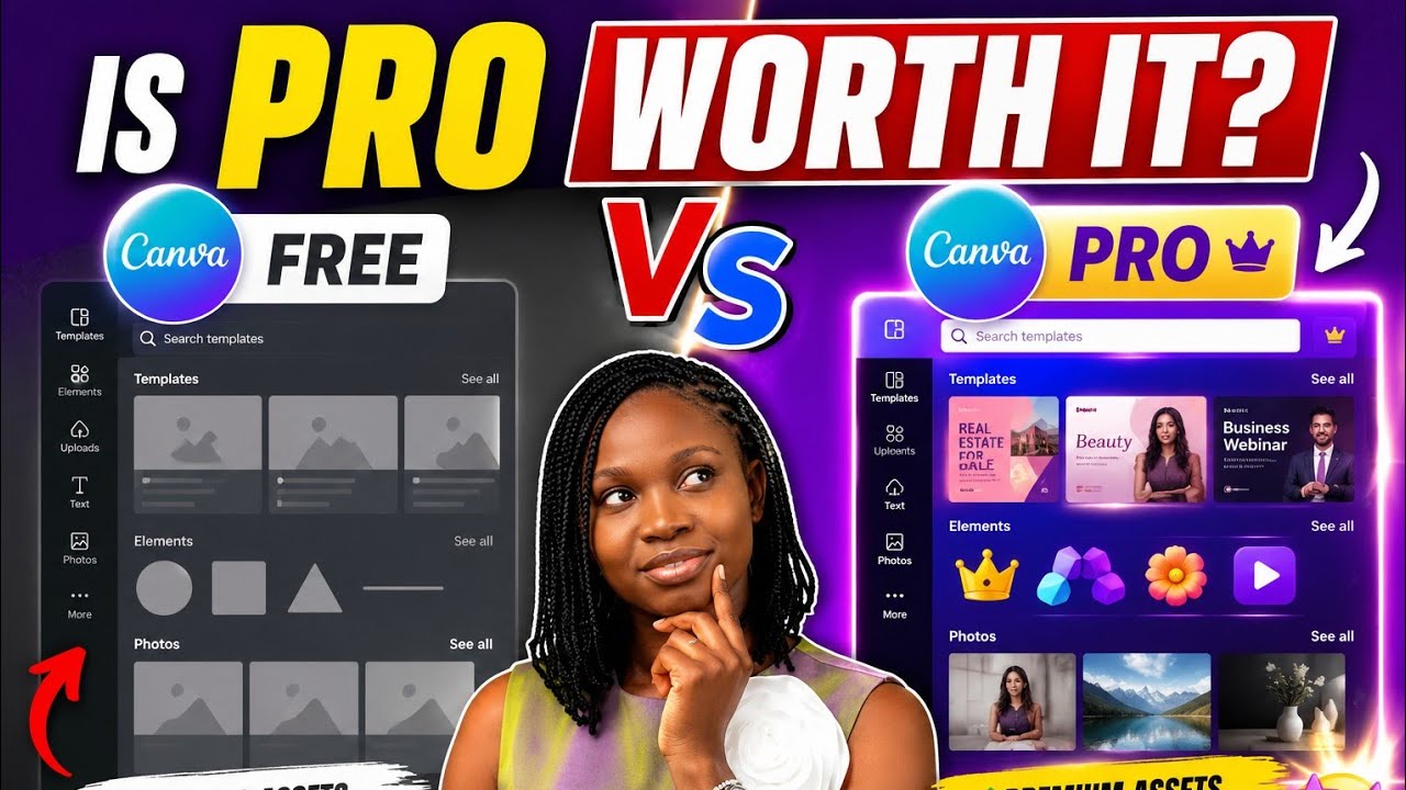 Canva Free vs Pro, What&rsquo;s the Real Difference?