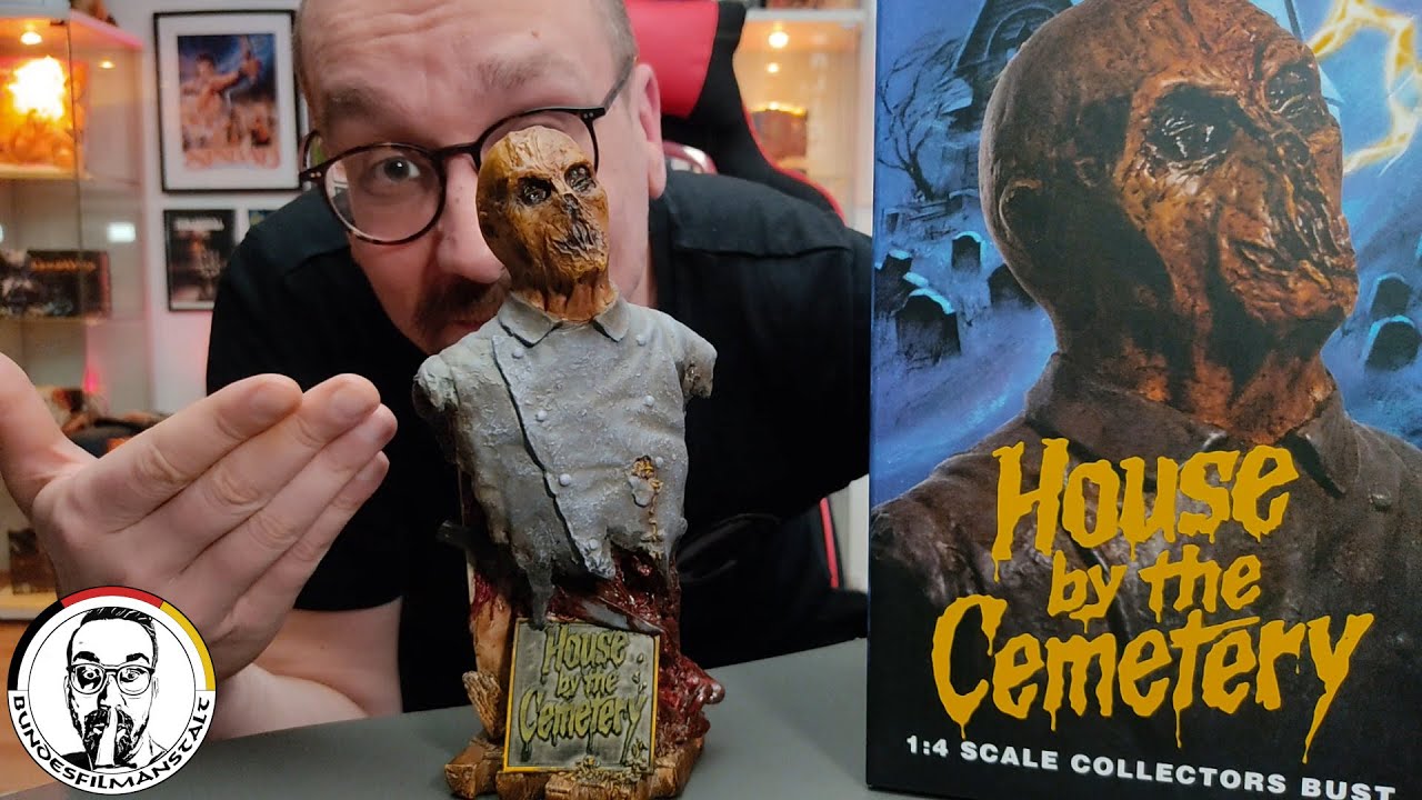 Doktor Made | HOUSE BY THE CEMETERY 1:4 COLLECTORS BUST Trick or Treat Studios | Unboxing