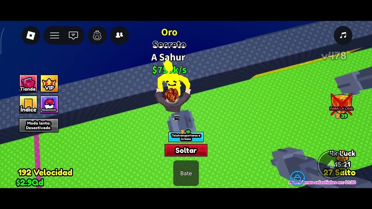 Esta chilero el juego de sobrevive hala lava por breinrots 😁😁