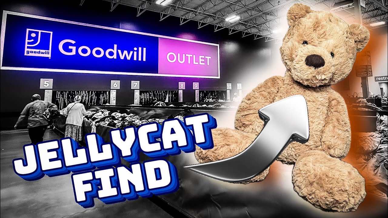 Ещё один день, ещё одно приключение в секонд-хенде Jellycat ✖ Goodwill Outlet
