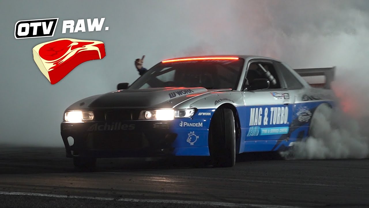 Bruce Tannock's RB30DET Nissan S13 - D1NZ Drifting Mt Smart 2021