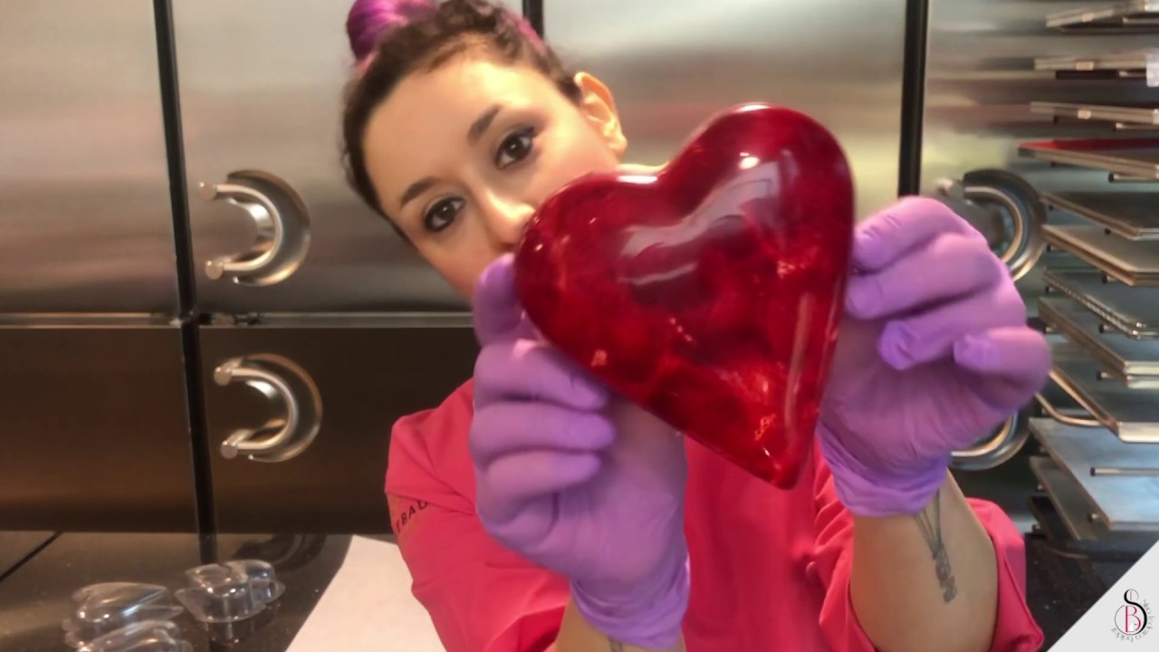 Cuore di cioccolato lucido senza aerografo - Tips and Tricks - Pasticceria al volo - San Valentino
