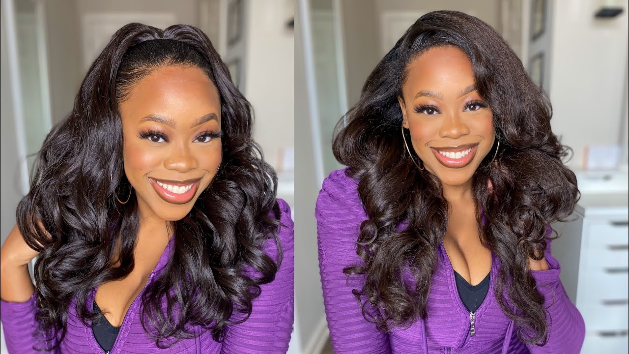 WINNERS!😍🔥| Sensationnel Synthetic Drawstring Ponytail UPDO + HALFWIG IWD3 + IWD4 LOOKBOOK!