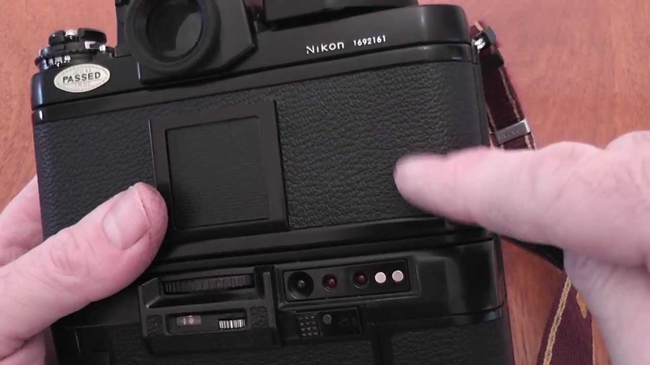 Обзор Nikon F3. Часть 2. Обзор с приводом MD-4.