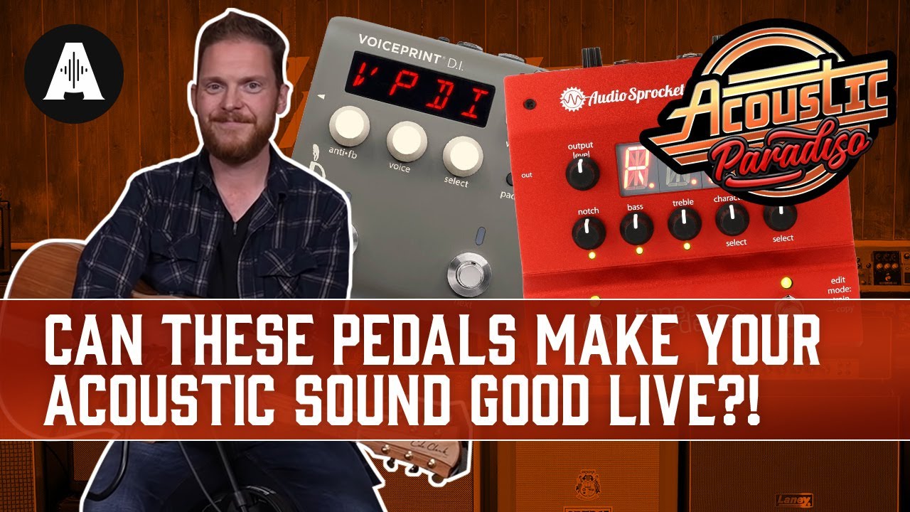 Can Your Acoustic Guitar Sound Good Live? - ToneDexter vs Voiceprint