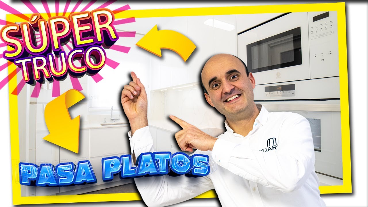 DESCUBRE 🔍 Cocina PEQUEÑA Blanca en forma de L con dekton