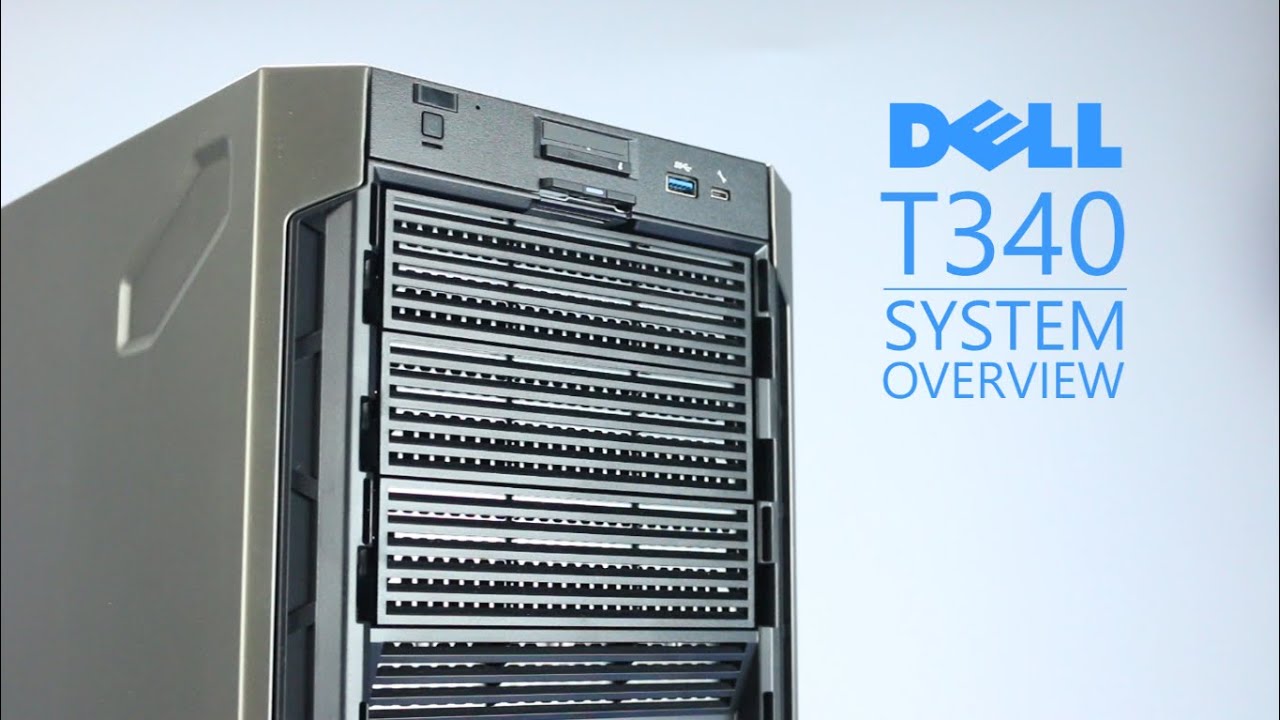 Обзор системы Dell Poweredge T340