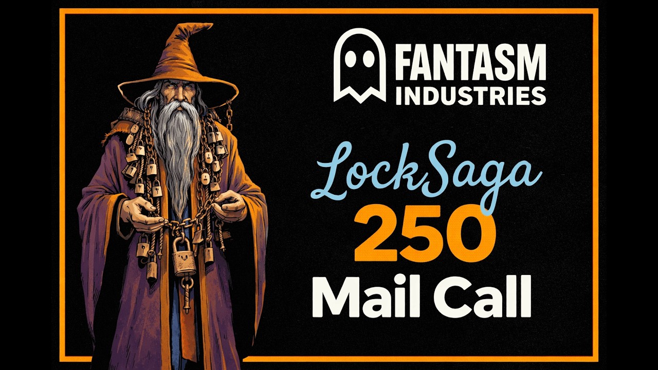 @LockSaga  #locksaga250 Mail Call