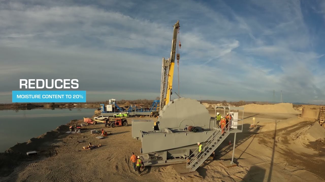 Teichert Materials Hallwood Plant: Electric Cutter Suction Dredge