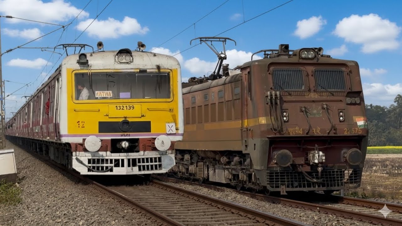 Dangerous Red Monster Lead Bagh Express & Deoghar Express 