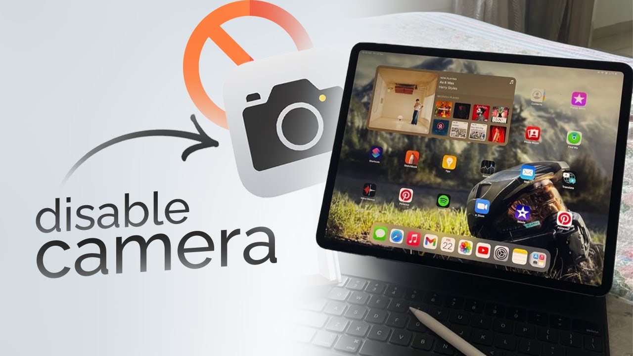 Как отключить камеру на iPad (урок)