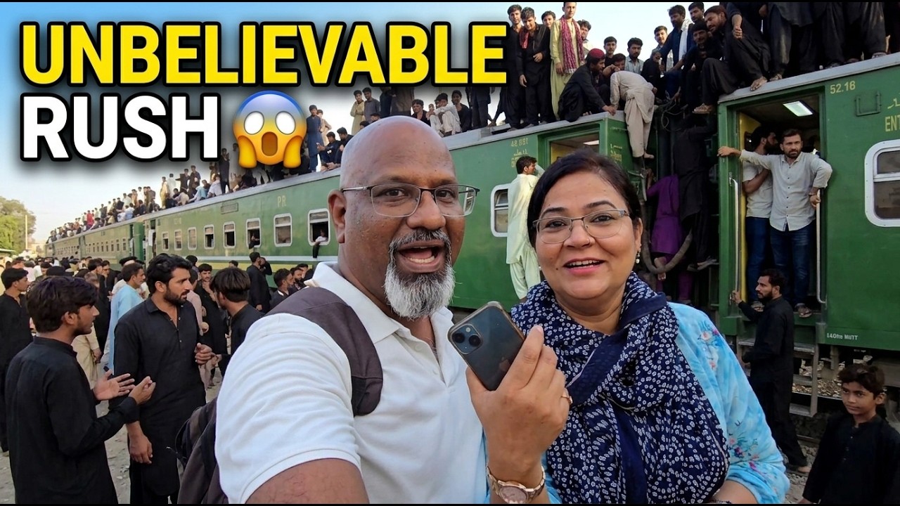UNBELIEVABLE RUSH 😱 Shalimar Express (27UP) During Muharram 2026 | Karachi to Faisalabad | Ep-1