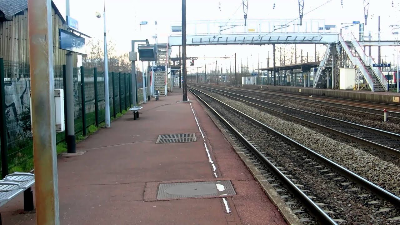 Compilation de trains sur la Ligne Paris Austerlitz &agrave; la Gare des Ardoines