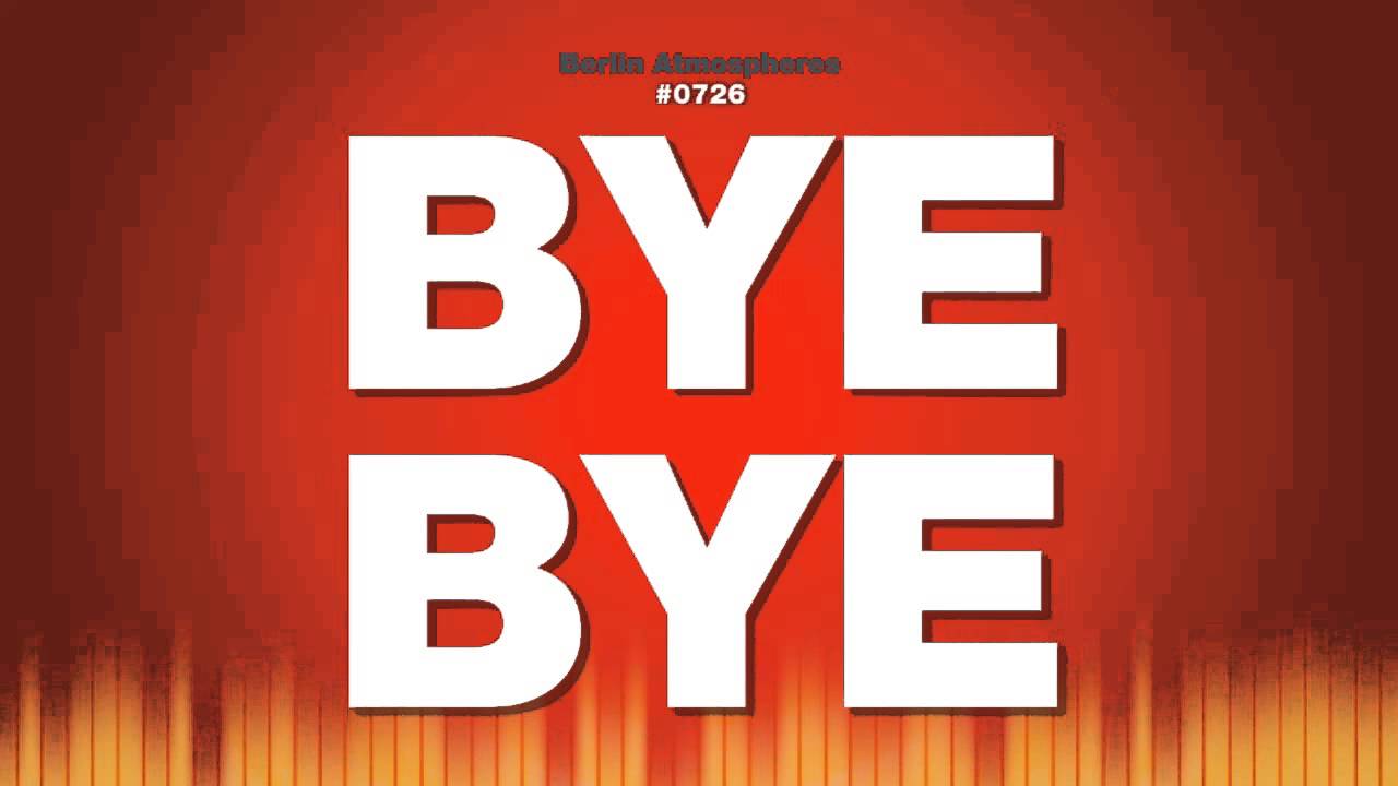 Bye Bye - Male Voice Speaks Vocal SFX Voice SFX
