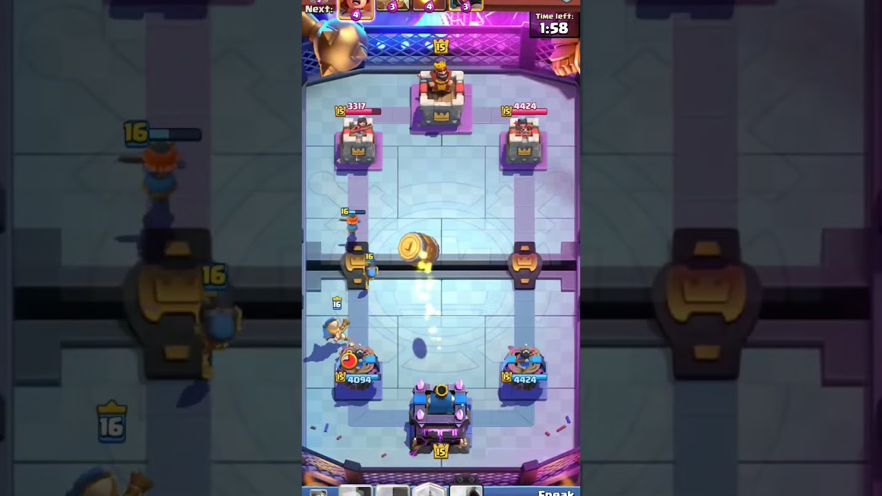 HERO BALLOON IS BROKEN IN CLASH ROYALE! #clashroyale #shorts