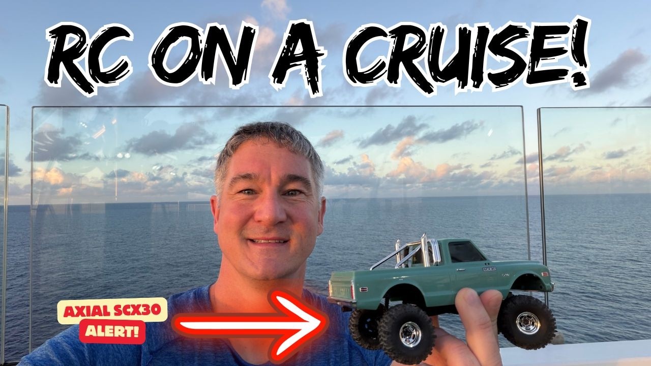 Axial SCX30 On A Cruise! Took it to the islands!