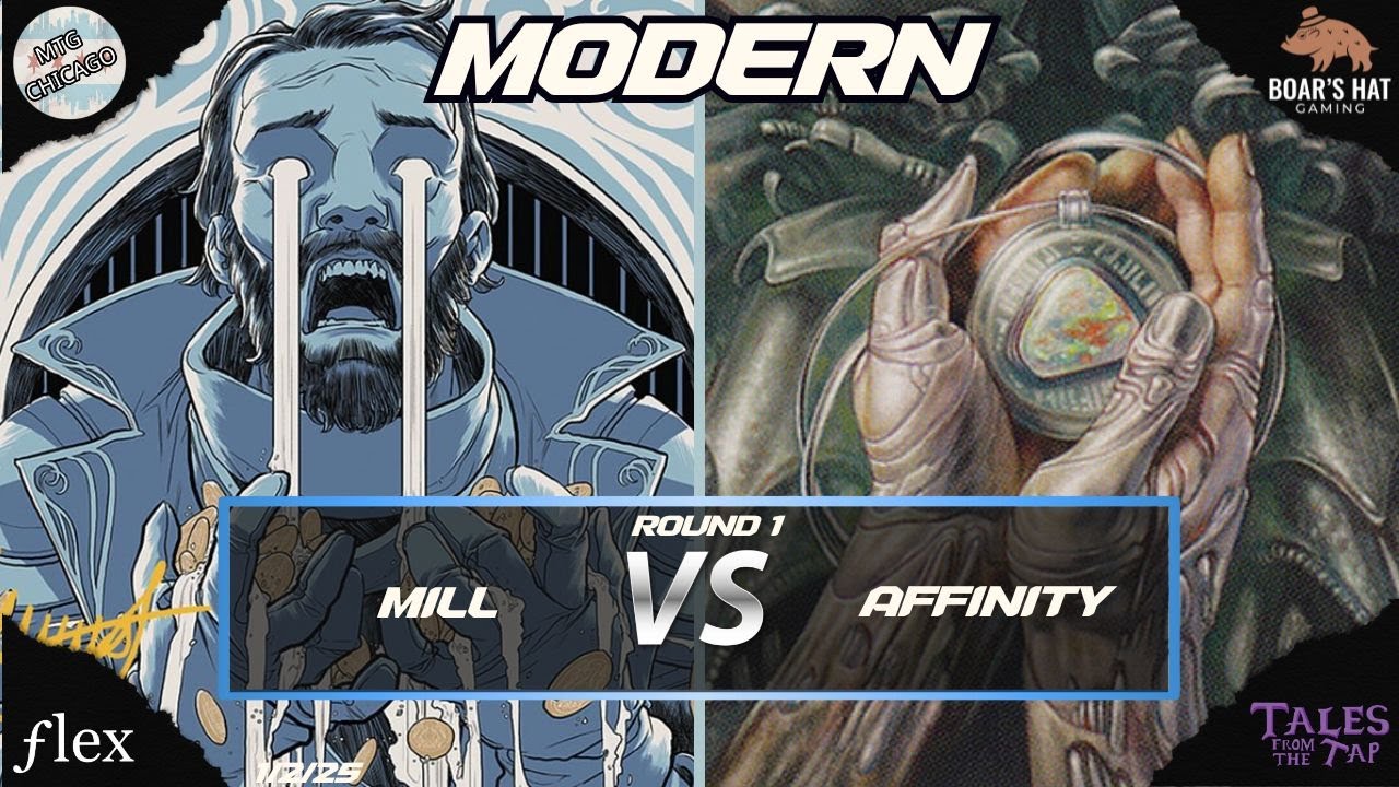 Dimir Mill VS Affinity [MTG Modern Round 1]