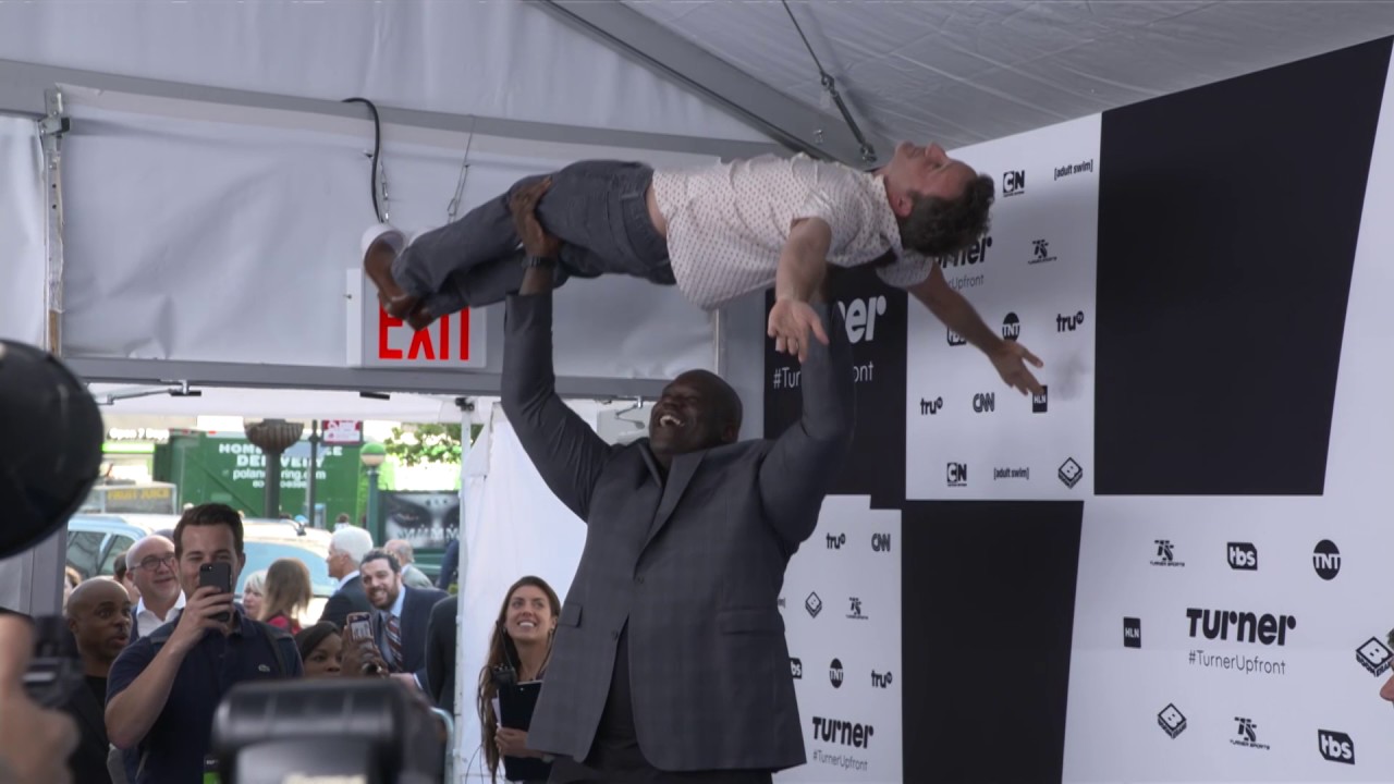 Turner Upfront: Shaq and Breckin Meyer Bromance