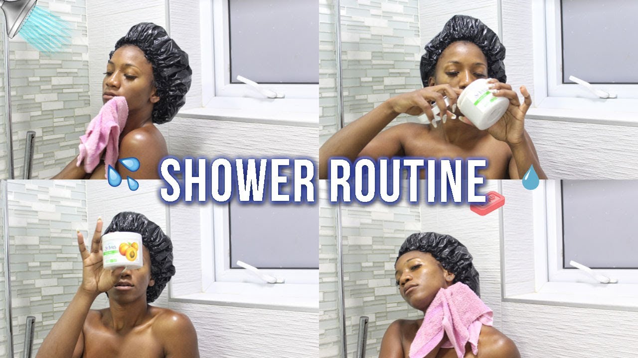 DRUGSTORE SHOWER ROUTINE! (Exfoliate, Feminine Hygiene, No Dry Skin, Skincare) | Annesha Adams