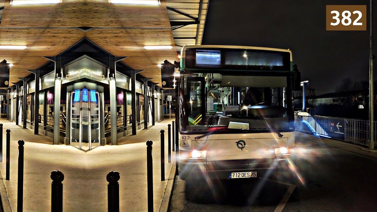 RATP BUS 382 Heuliez Gx117 trajet Gare de Thiais-Orly-Pont-De-Rungis RER à Thiais-Résistance