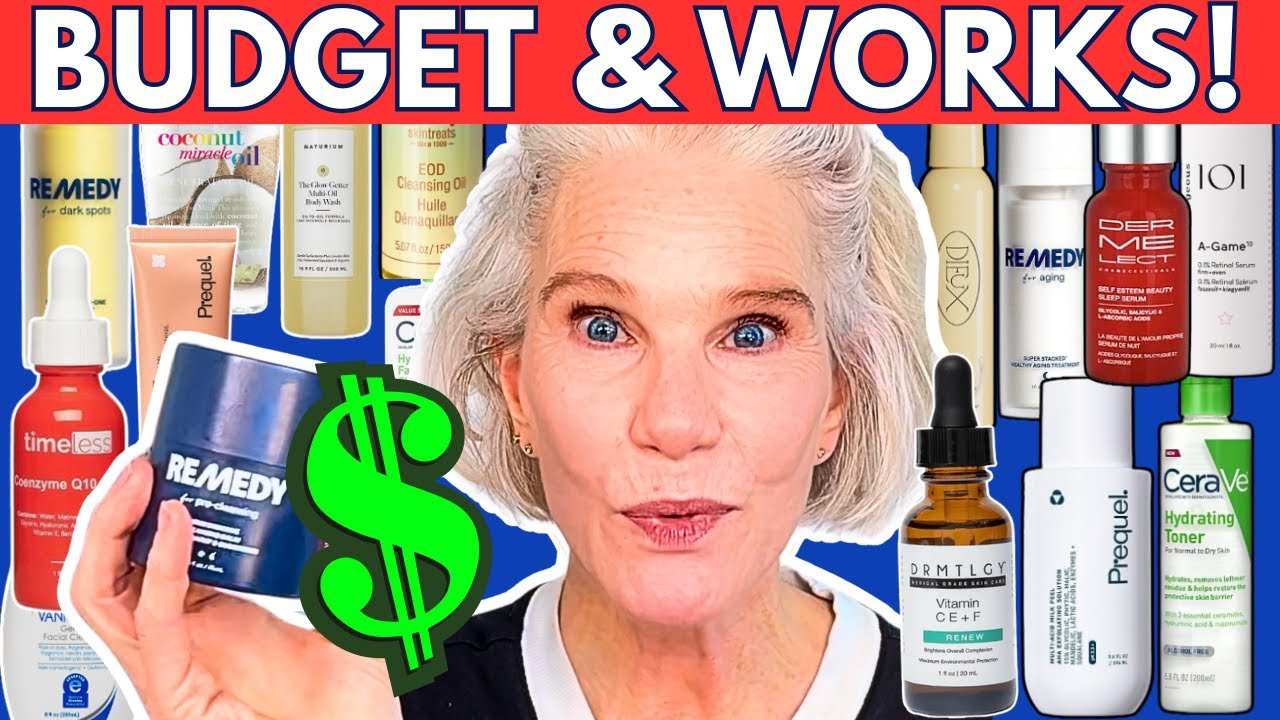 The Ultimate BUDGET Skincare Guide for Mature Skin That ACTUALLY WORKS (My Top Picks)