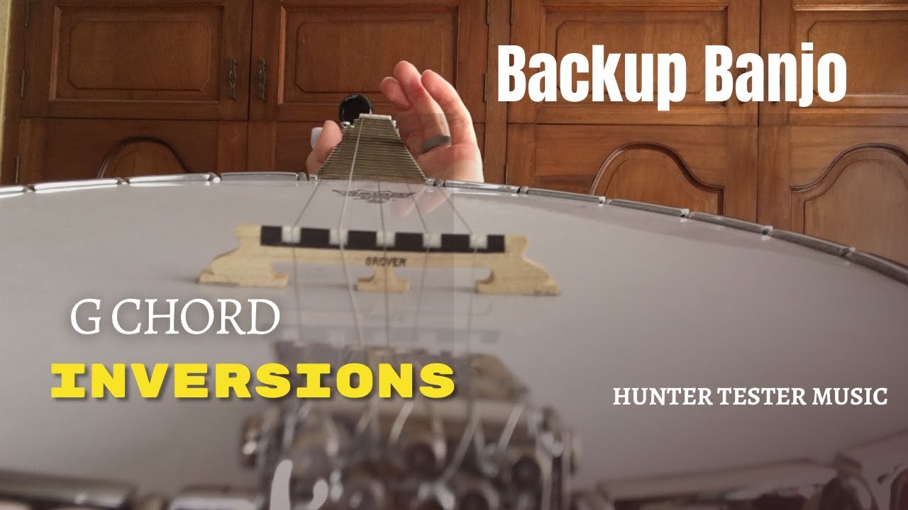 G Chord Inversions - Backup Banjo - Free Banjo Lesson #banjo #backupbanjo #banjochordinversions