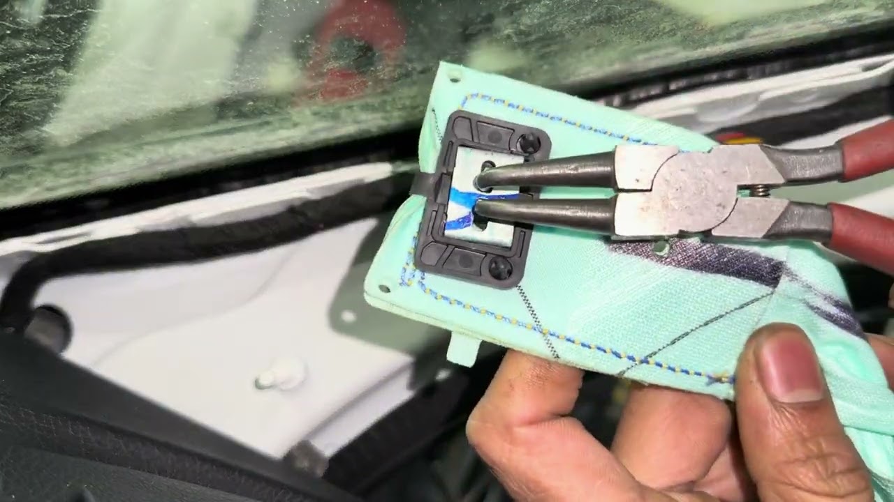 Mercedes benz c300  how to remove side airbags 